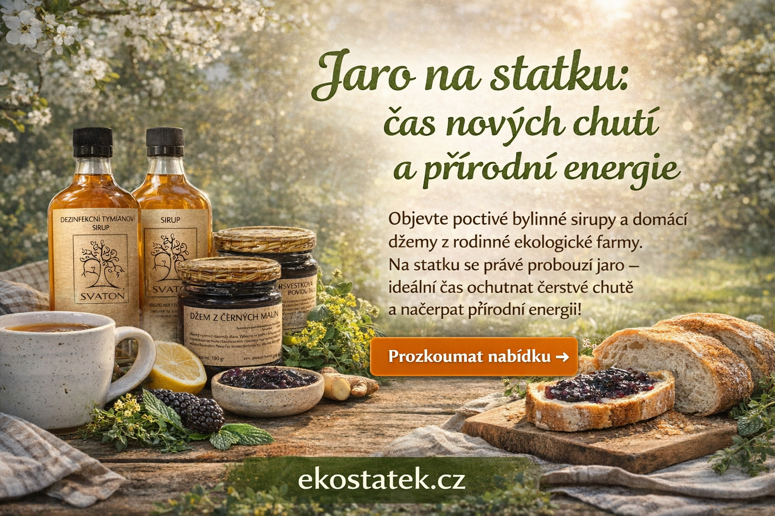 Jaro na statku - objevte naše nové produkty